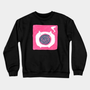 Pig Mosquito Coil Crewneck Sweatshirt